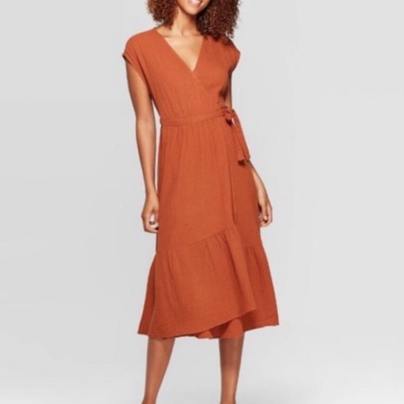 target rust dress